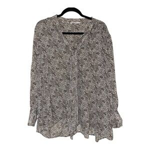 Elegant Leopard Print Blouse